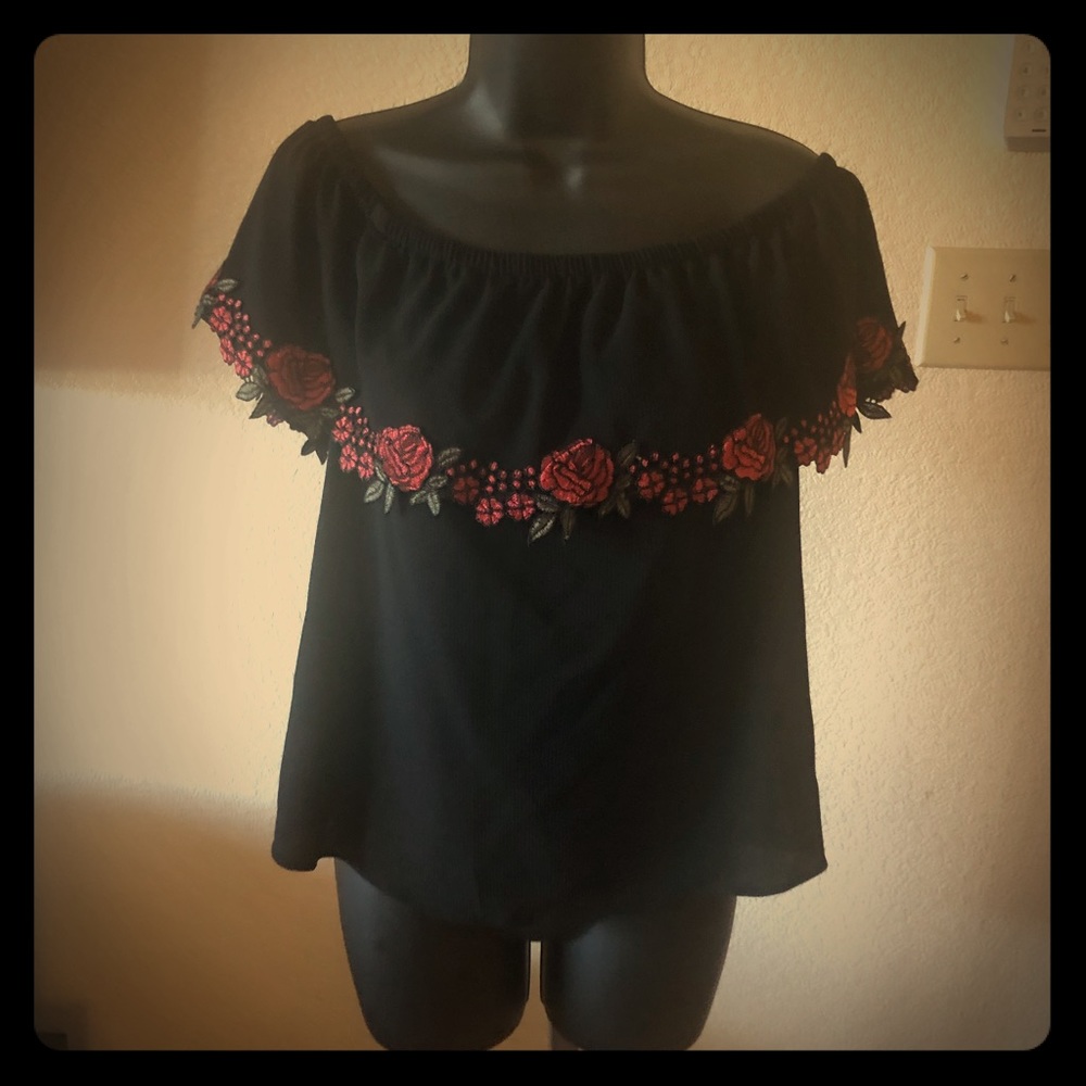 Charming Charlie Off shoulder top